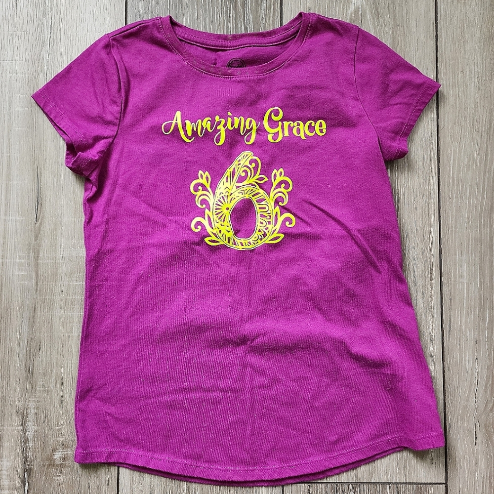 Custom made amazing Grace 6 tee